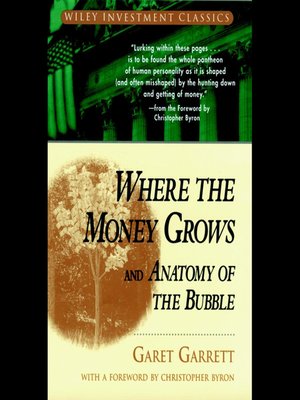 cover image of Where the Money Grows and Anatomy of the Bubble